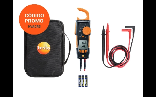 Producto Pinza vatimétrica testo 770-3 - Con Bluetooth y conectividad a App